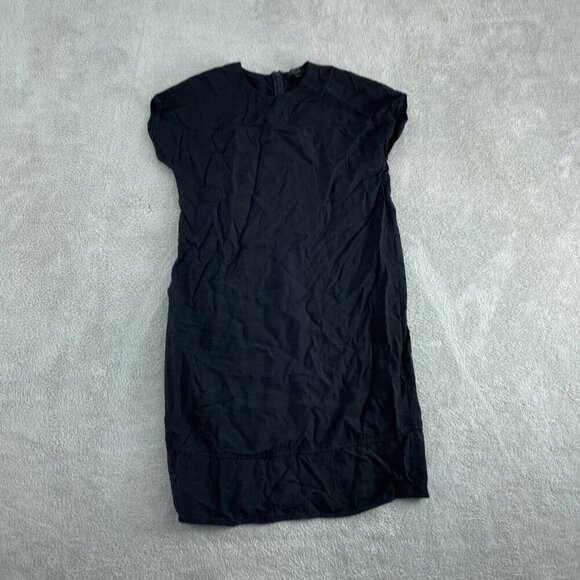 Cos Womens Black Short Sleeve Dress Size 4 3500 - Picture 2 of 9